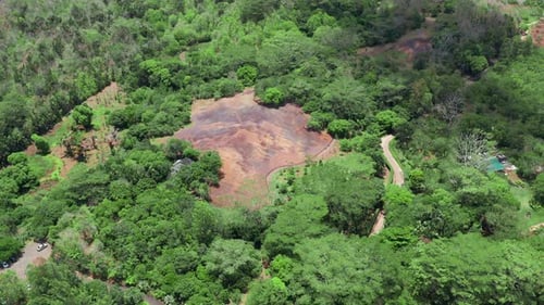 El lugar turístico más famoso de Mauricio Tierra de los siete colores