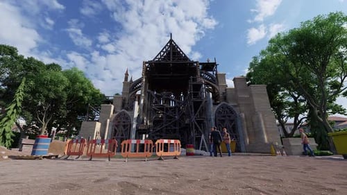 La restauración de la iglesia II