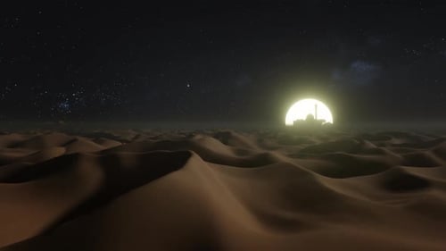 Desert Dune Nocturne Pendant Le Ramadan 02 HD