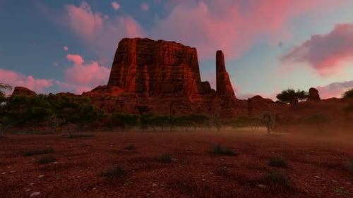 Desert Mountain Time-Lapse