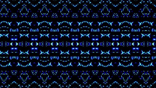 Dynamic Abstract Neon Light Pattern Background Animation