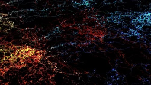 The Passage of One of the Impulses Through the Neural Network of the Computer Brain of the Robot