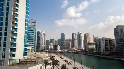 Dubai Marina Hyperlapse