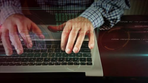 Typing on Laptop with Open Source Overlay