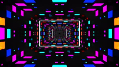 Colorful Party Tunnel