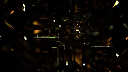 Abstract Light In Tunnel 02 HD