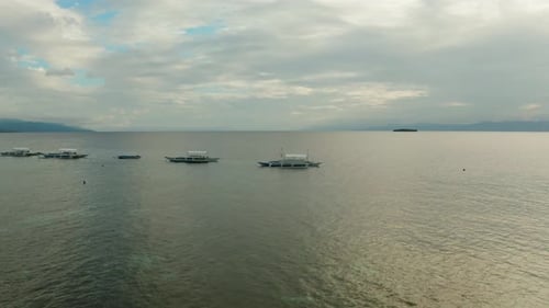 Cloudy Sky Over the Sea During Sunset