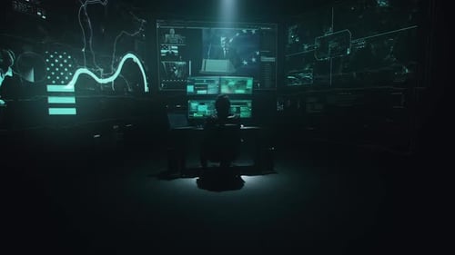 Hacker Hacking Serveurs gouvernementaux