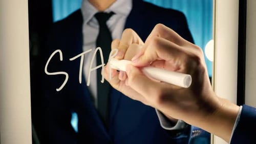 Writing Start-Up on Glass