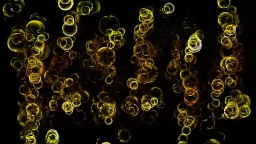 Glitzer Vibrant Spheres abstrakter Hintergrund