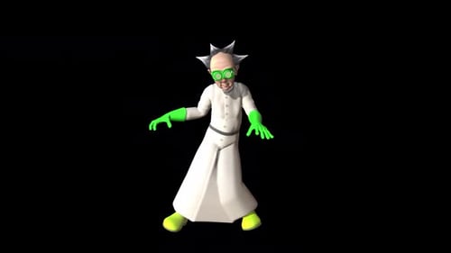 Doctor loco bailando