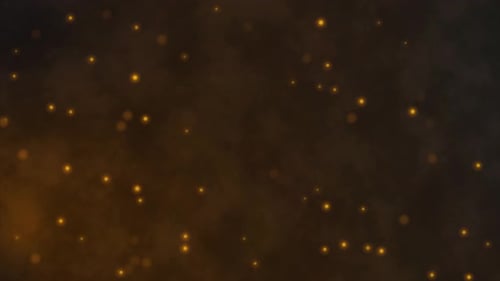 Dust fire Particle Flying in the air Fire particle animation