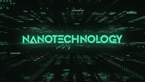 Futuristic Nanotechnology Text Reveal Opener