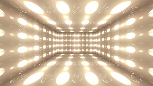 4k Flashing Lights Stage