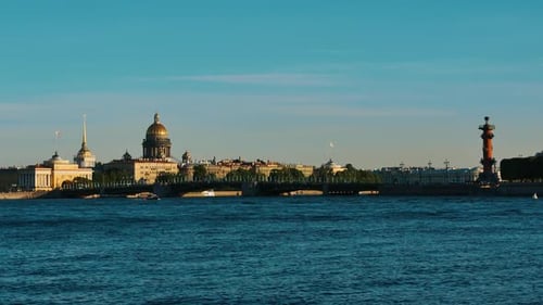 Historical Saint-Petersburg Waterfront