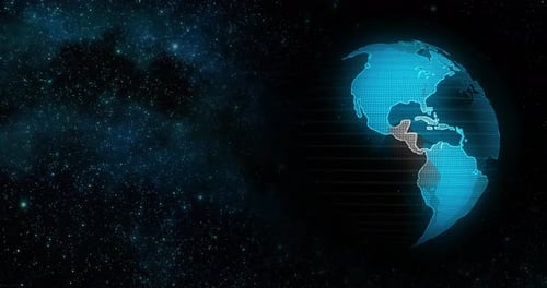 Visible Earth Blue Marble Digital Clouds Earth Rotating Animation Social Future