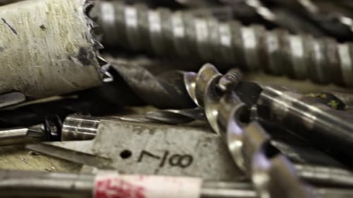 Old Tool Box Close Up