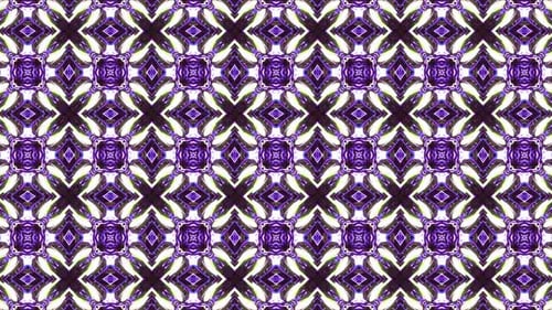 Modèles de kaléidoscope futuriste VJ Loop Mouvement psychédélique Abstrait