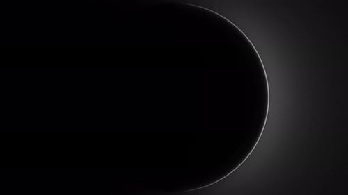 Dollar Symbol in Ring with Eclipse Lighting