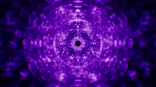 Organic Plasma Tunnel Loop 4K 01