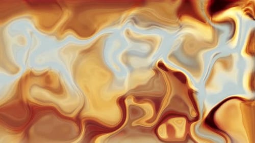 Abstract Flowing Liquid Colors Morphing Motion Background