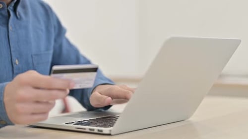 Online Payment on Laptop, Online Shopping