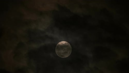 Full Moon Night Sky