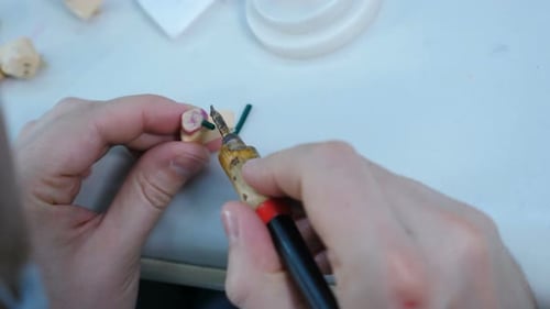 Crafting Wax Dental Model with Heated Tool