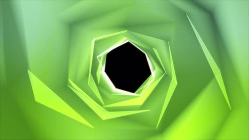 Abstract flight into emptiness tunnel animation.