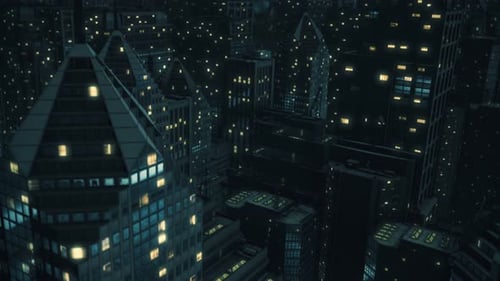Night City fliegt durch