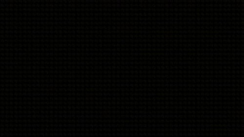 Seamless Loop of Flashing White LED Dot Grid Transition