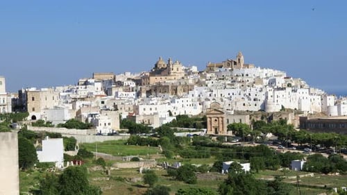 White City of Ostuni in Puglia, Italy