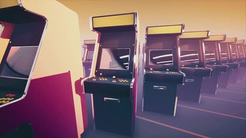 Máquinas de juego arcade retro #03