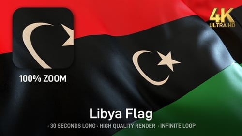 Libya Flag - 4K