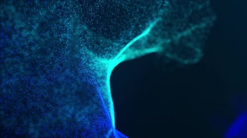 Hintergrund abstrakter Partikel