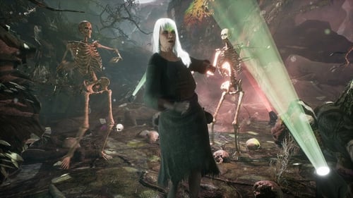 3D Animated Halloween Party With Dancing Skeletons And Witch