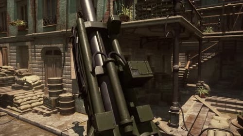 Cannon Gun in the City