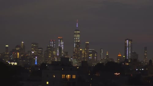 American Independence Day Patriotic Holiday Night of July 4Th Celebration in New York NY Firework