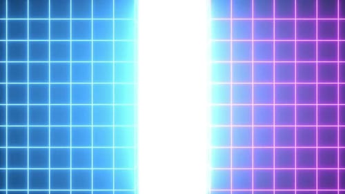 Rejillas azules y moradas