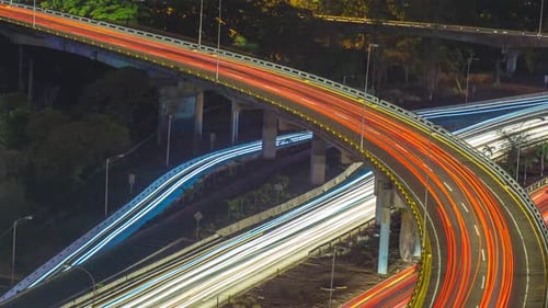 Road Fast Lights 4