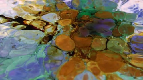 Color Explosion abstrakte Kunstmalerei