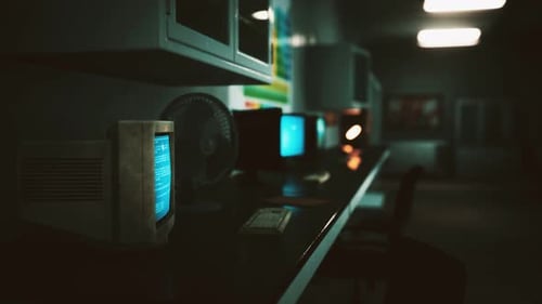 Old Dark Vintage Computing Laboratory
