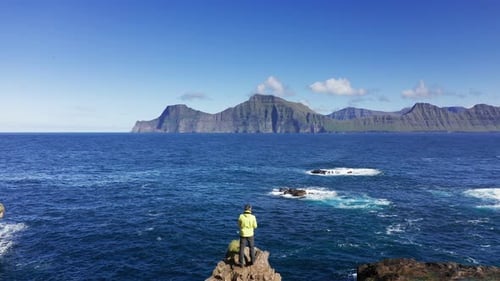 Aerial View of Seascape