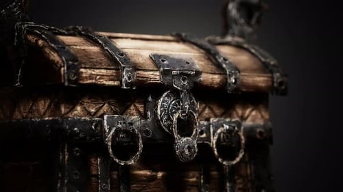 Ancient Treasure Chest Closes Shut for Adventure Animation