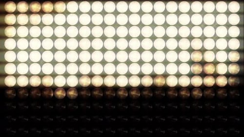 Animated Stage Lights Grid Background Loop
