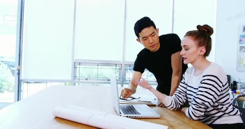 Team Working Together on a Project