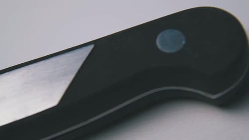 Close Up of Sharp Knife