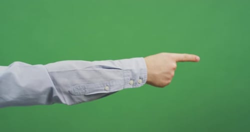 Zeigefinger zeigen