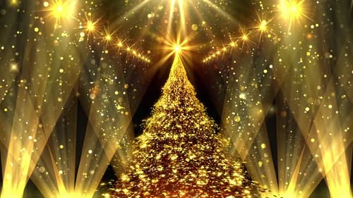 Gold Christmas Tree