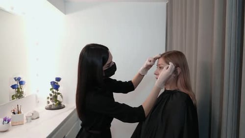 Correction Contour of Brows